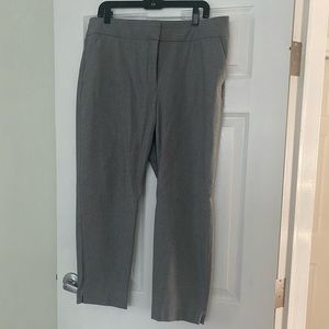 Grey ankle pant